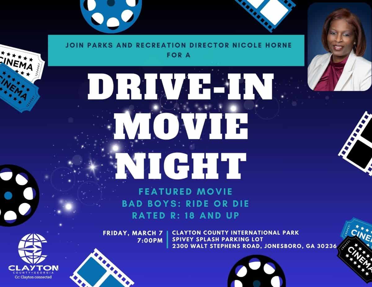 Drive In Movie Night March 7, 2025