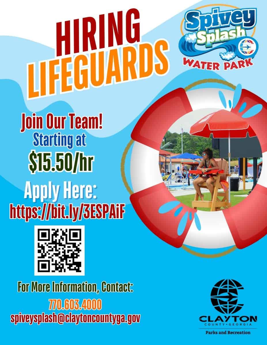 Hiring Lifegaurds Flyer