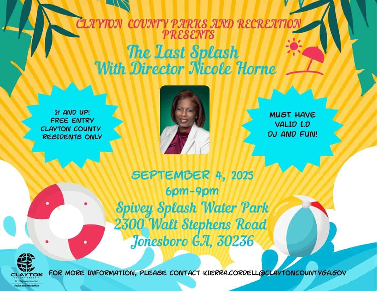 Parks and Recreation Director Nicole Horne for the Last Splash at Spivey Splash Water Park on Thurs., Sep. 4, 2025